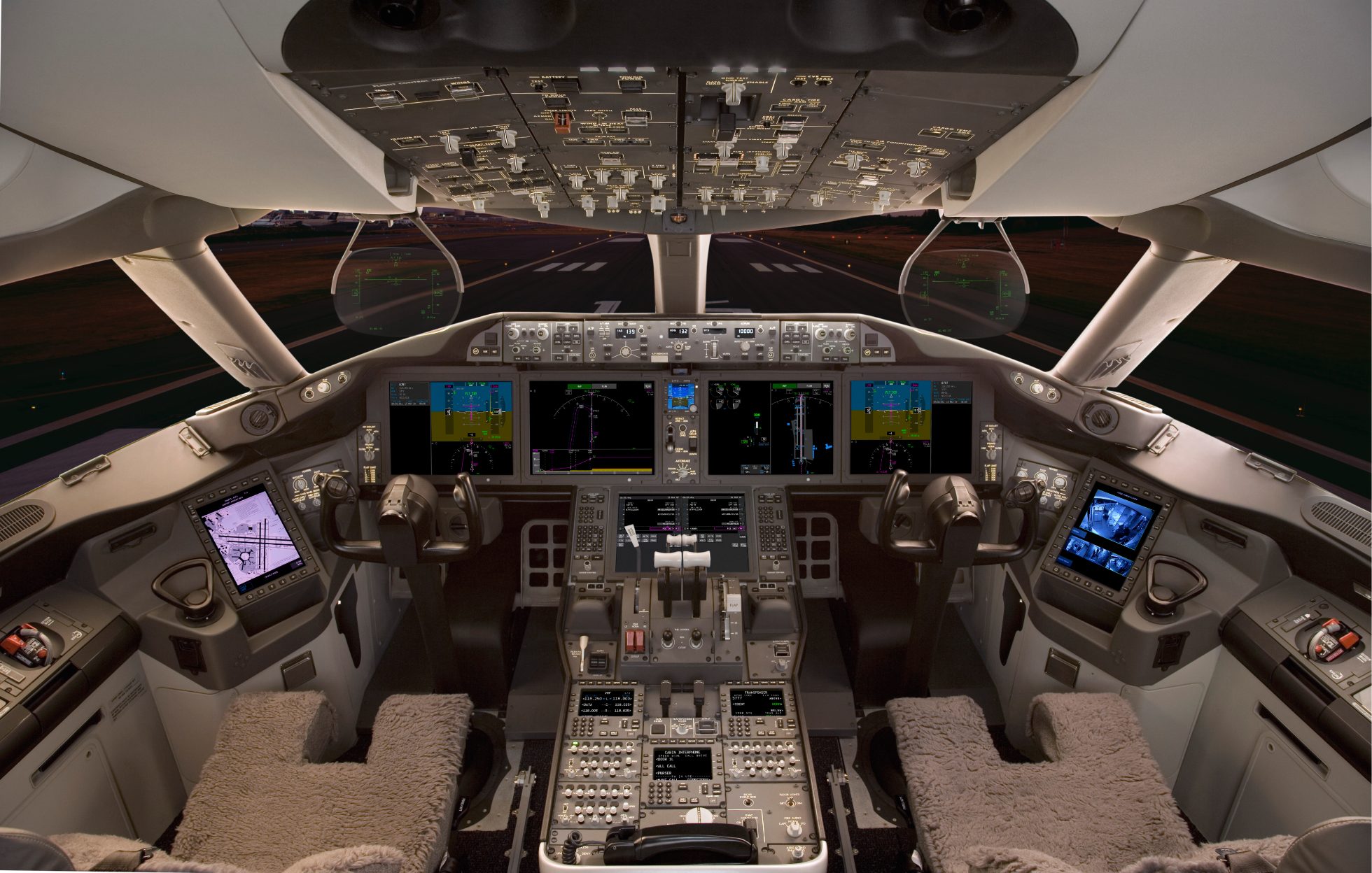 Boeing 787 simulator